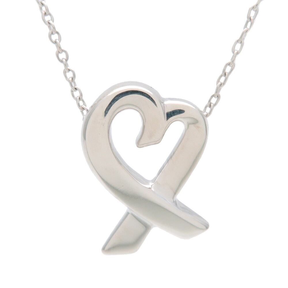 Tiffany & Co. Loving Heart Small Sterling Silver Necklace